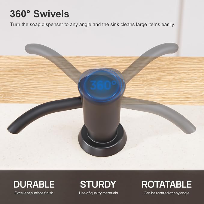 GAGALIFE Built in Counter Soap Dispenser - Image 7