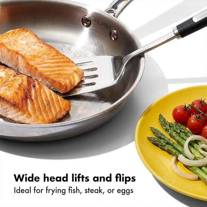 Cooking Utensils Set, Stainless Steel Kitchen Utensils - Image 3