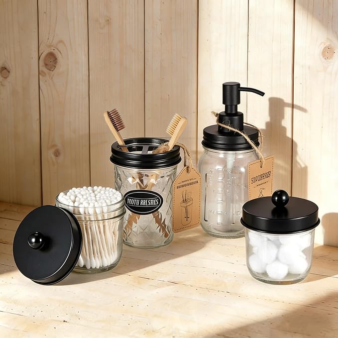 Amolliar Mason Jar Liquid Soap Dispenser Lid, Rust Proof Stainless Steel - Image 8
