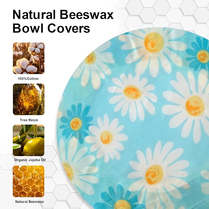 2Pcs Reusable Bowl Covers for Bread Proofing - Image 4