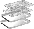 CEKEE 4 PCs Small Baking Sheet by CEKEEBakingEasilyHappily
