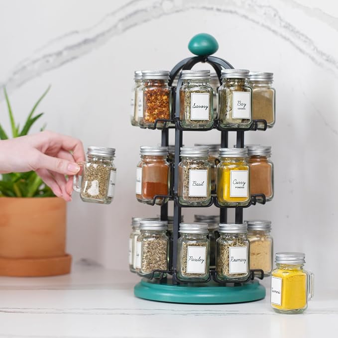 Orii Adrinova 24 Jar Rotating Spice Rack - Image 5