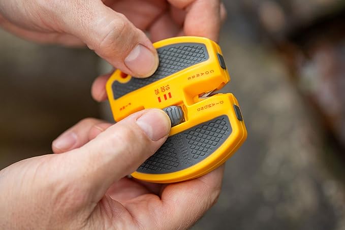 Smith’s 50917 Adjustable 2-Step Knife Sharpener – Yellow - Image 3