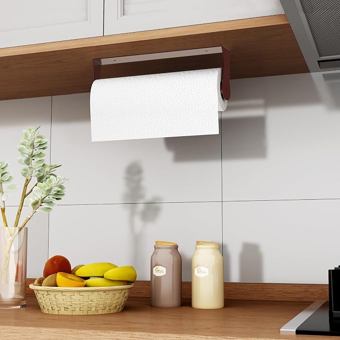 Oil Rubbed Bronze Paper Towel Holder Under Cabinet, Oil Rubbed Bronze Kitchen - Image 7