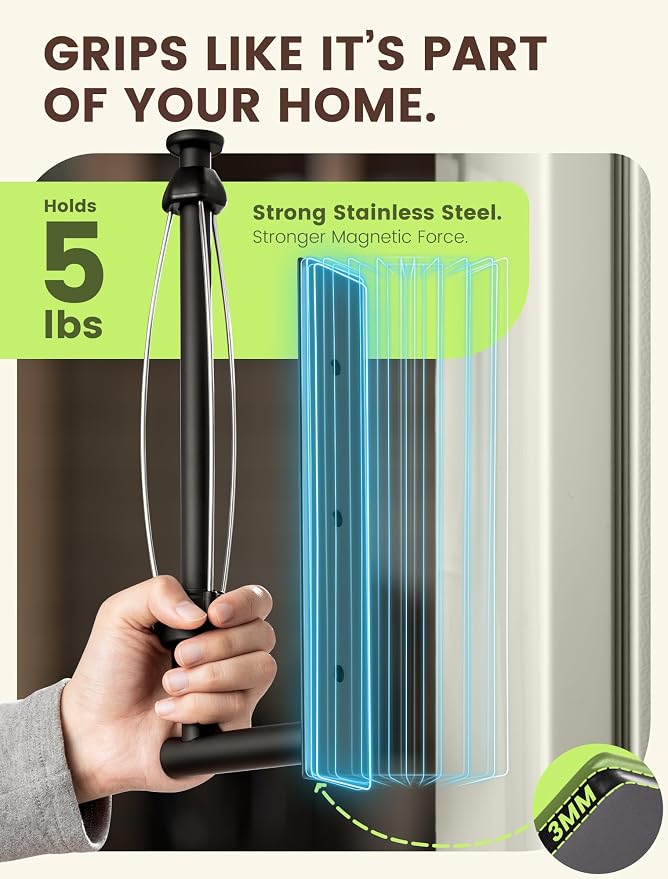INMAKER Magnetic Paper Towel Holder, Strong Magnet Paper Towel Holder - Image 2