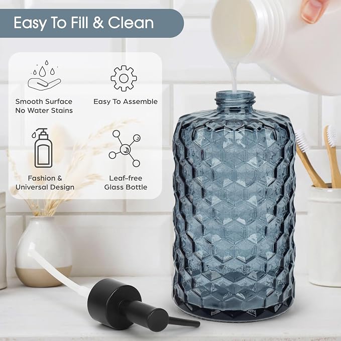 Topsky Glass Soap Dispenser - Image 2