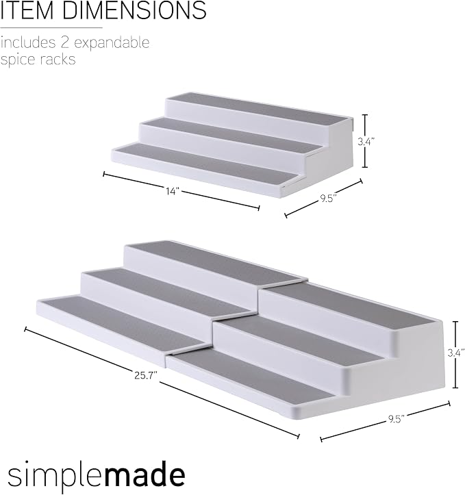SIMPLEMADE 3-Tier Spice Rack Organizer - Image 4