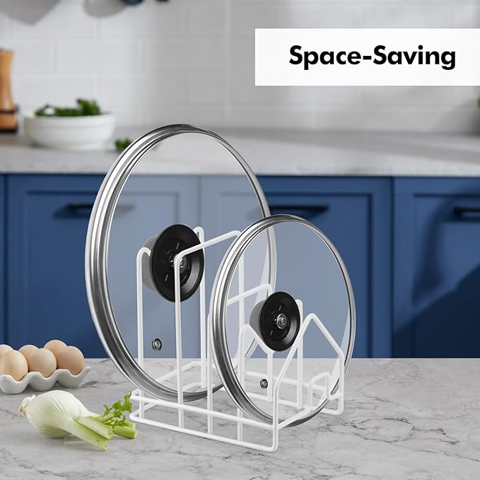 Poeland Kitchen Pot Lid Organizer, Pan Rack - Image 2