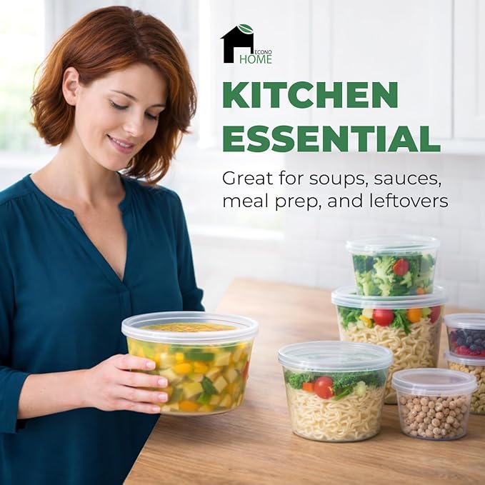 EconoHome Clear Deli Containers - Image 5