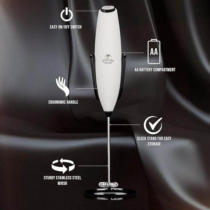 Zulay Kitchen Executive Series Luxury Gift Milk Frother - Image 3