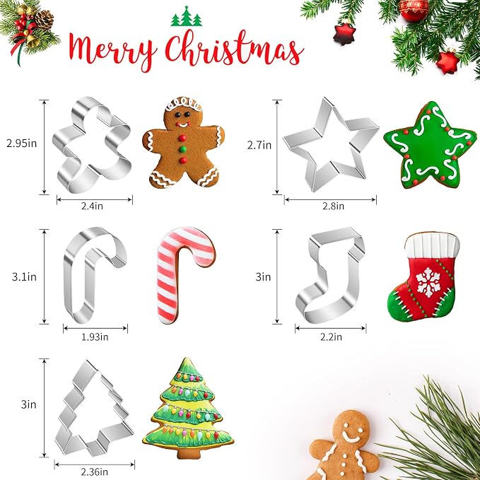 ALLTOP Christmas Cookie Cutter Set - Image 2