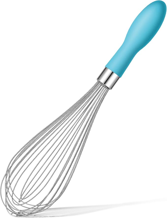 Rainspire 12-Inch Wire Whisk Stainless Steel, Balloon Whisks by Rainspire