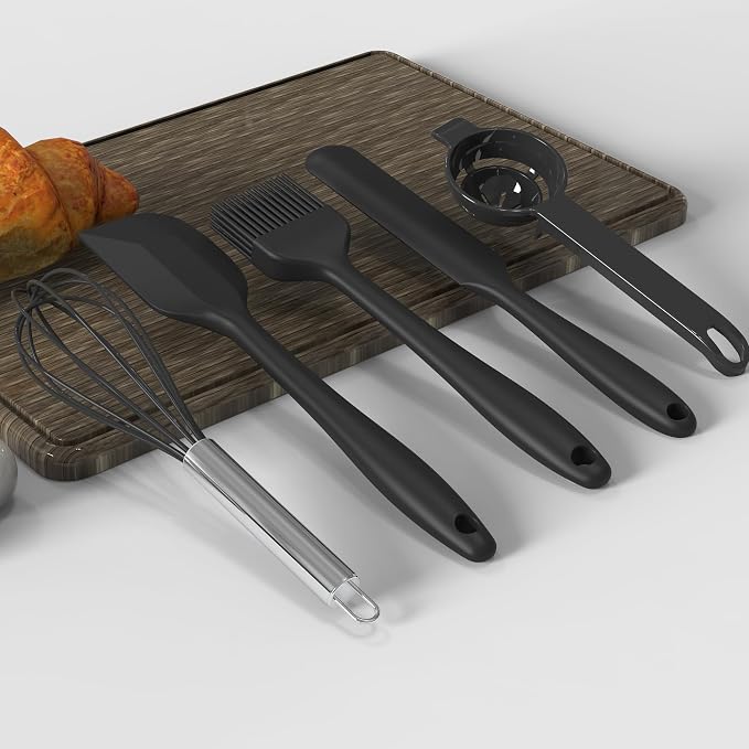 oannao Large Silicone Cooking Utensils Set - Image 7