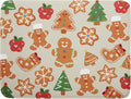 Christmas Dish Drying Mat for Kitchen Counter 18x24 Cute Gingerbread Themed by Aytipun