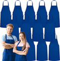 GREEN LIFESTYLE 12 Pack Professional Chef Apron – Grilling Aprons by GreenLifeStyle