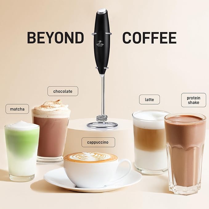 Zulay Kitchen Double Whisk Milk Frother - Image 3