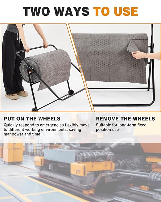 Blulu Adjustable/Mobile Mat Roll Holder - Image 2