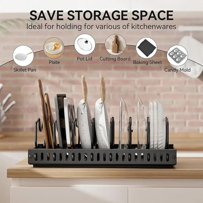 AmoiChic 2 Pack Pull Out Cabinet Organizer - Image 3