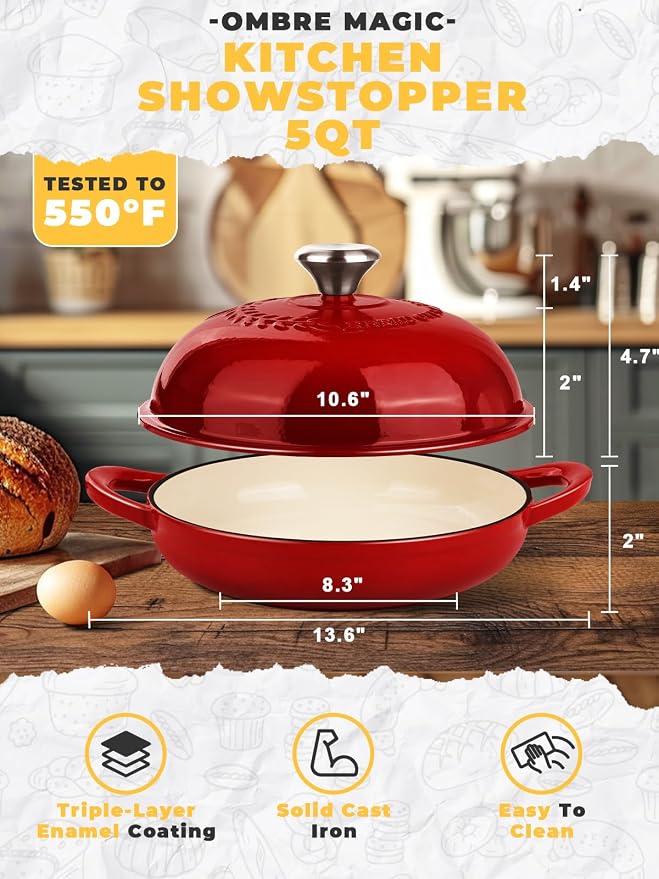 Dutch Oven Bread Baking Pot - Image 4