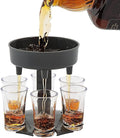 Shot Glasses Dispenser, 6 Way Shot Dispenser by Unknown
