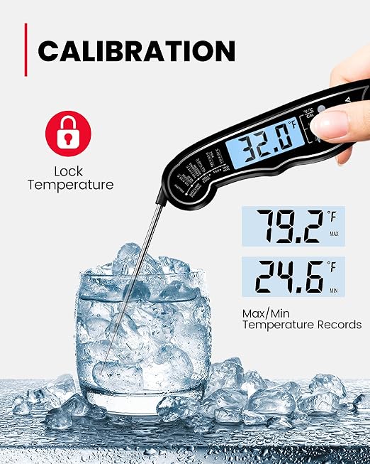 TEMOLA Meat Thermometer, Instant Read Food Thermometer - Image 4