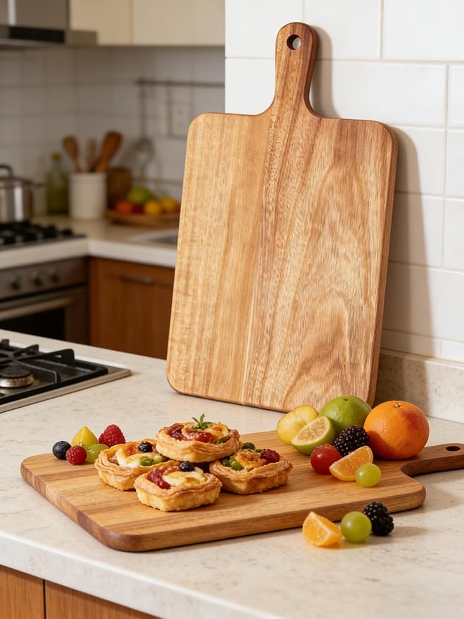 ZeQi 6 PCS Acacia Wood Cutting Board - Image 6
