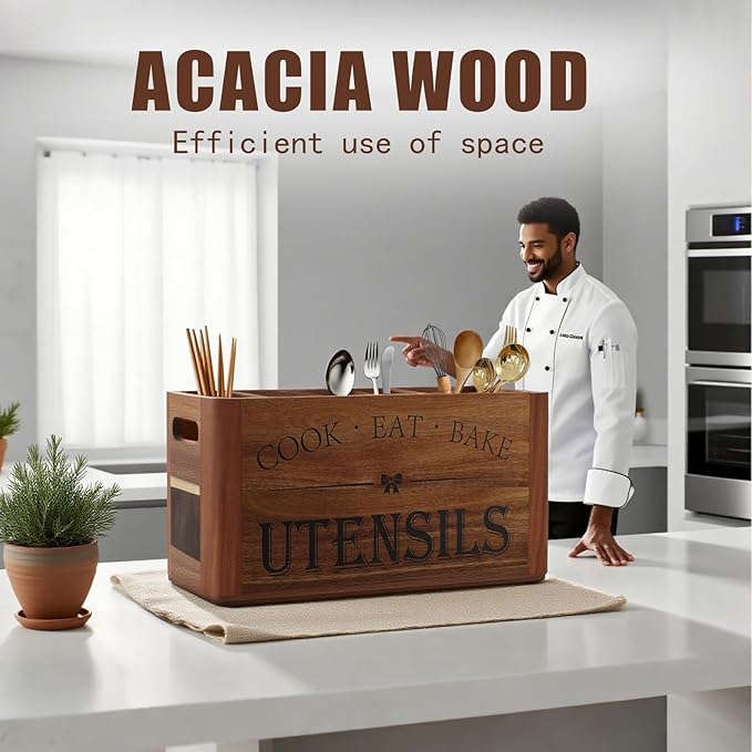 Utensil Holder for Kitchen Countertop - Image 5