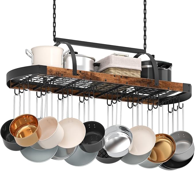 CHOEZON Hanging Pot Rack, Pot Hanger - Image 9