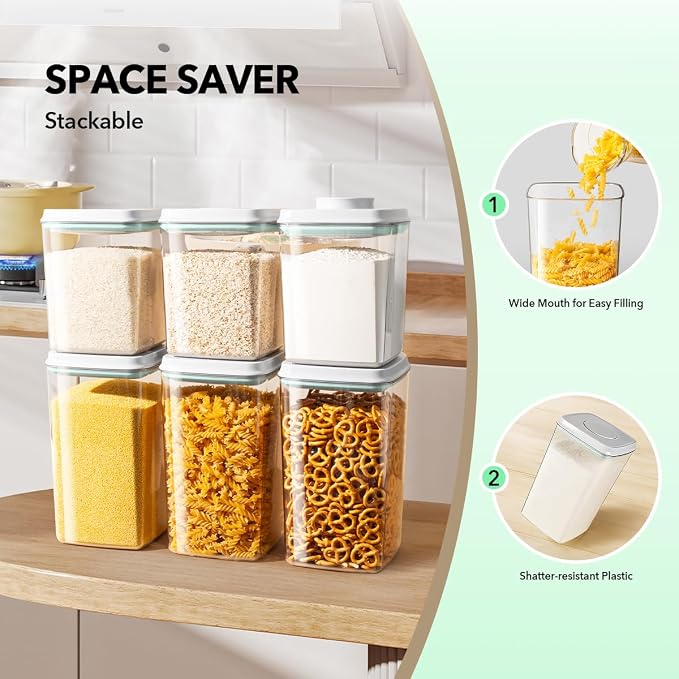 Food Storage Container Set 2.8 Qt ×2 - Image 4