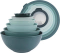 COOK WITH COLOR Mixing Bowls with TPR Lids by CookwithColor