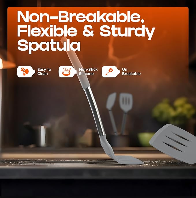BakeRoyal Silicone Spatula Set - Image 6