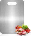 Titanium Cutting Boards for Kitchen, Food Grade 304 Stainless Steel
