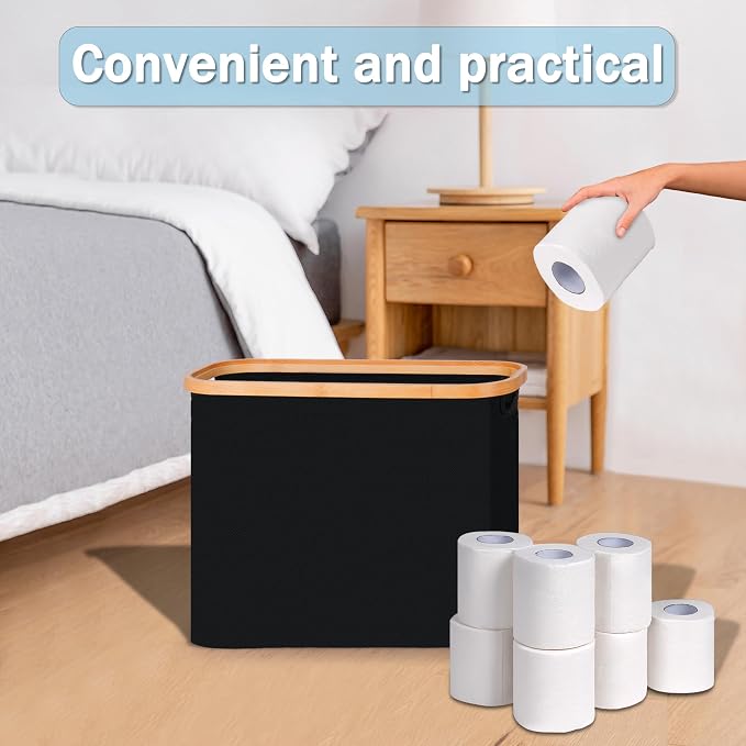 efluky Toilet Paper Storage, Toilet Paper Basket - Image 4