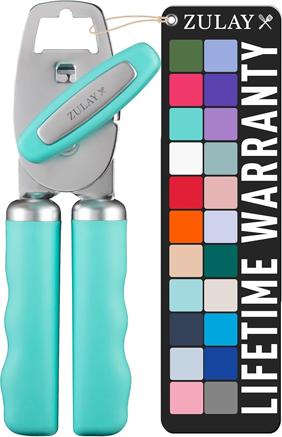Zulay Kitchen Heavy Duty Stainless Steel Can Opener Manual by ZulayKitchen