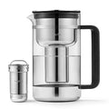 Aarke Purifier - Premium Glass and Stainless Steel Water Filter Pitcher by aarke