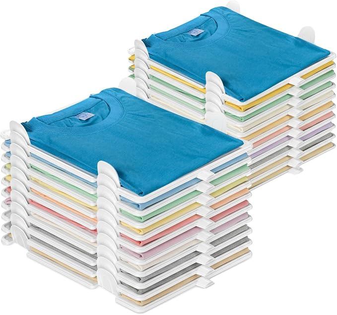 Accenter Tshirt Organizer for Closet Storage, Closet Shelves for Bedroom Storage by Accenter