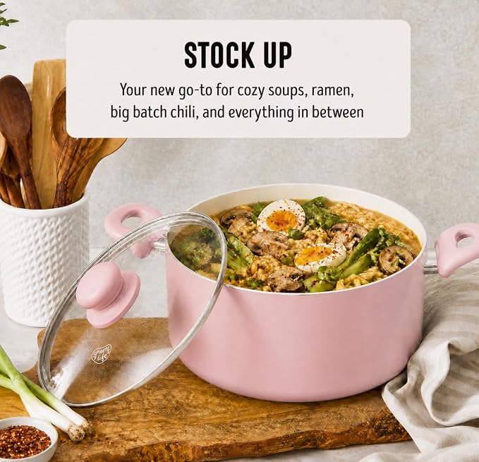 GreenLife 5 Quart Nonstick Stock Pot - Image 5