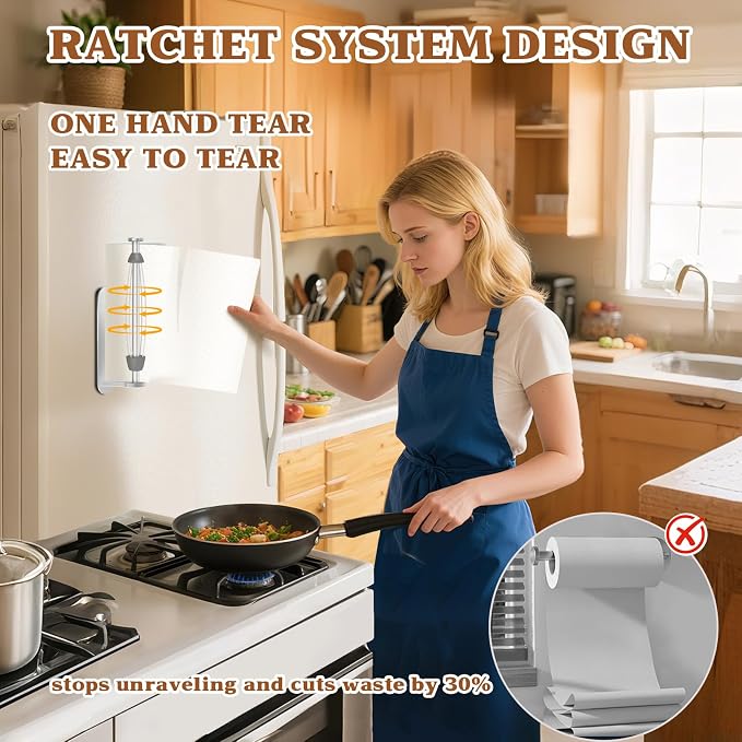 Swaitee Magnetic Paper Towel Holder - Image 3