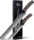SYOKAMI Brisket Slicing Knife Set, Carving and Boning Knife by SYOKAMI
