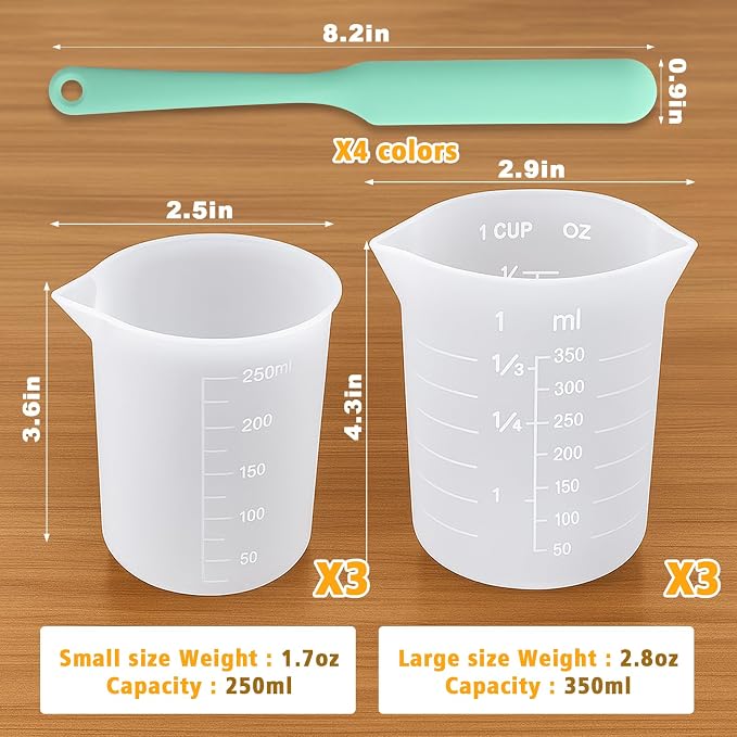 Silicone Chocolate Melting Cup Set - Image 6