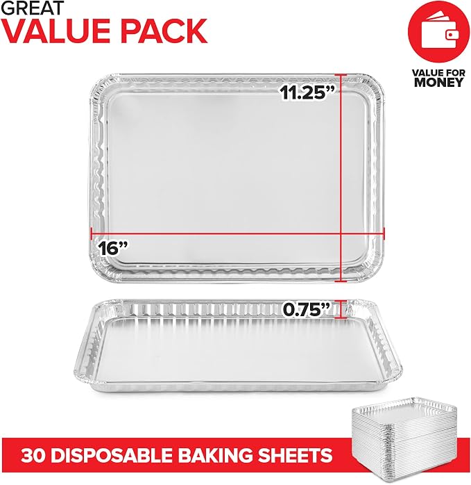 Stock Your Home Disposable Cookie Sheets - Image 2