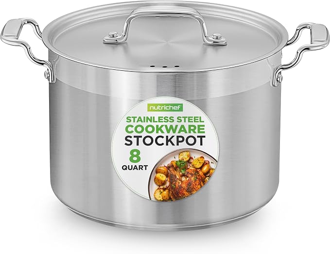 NutriChef 8 Qt Heavy-Duty Stockpot by NutriChef%E2%84%A2Kitchen