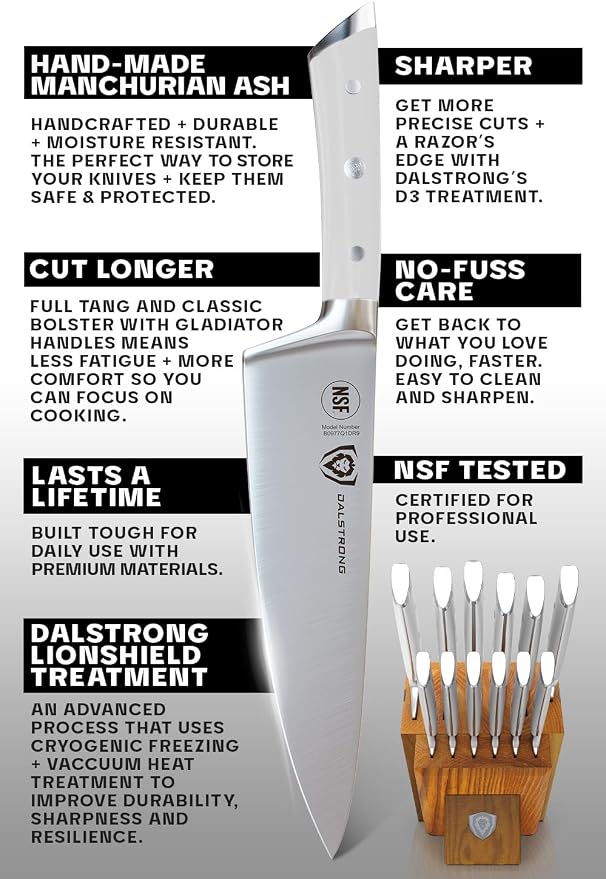 Dalstrong 12-Piece Knife Block Set - Image 6