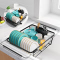 Sakugi Extendable Dish Drying Rack Over Sink by Sakugi