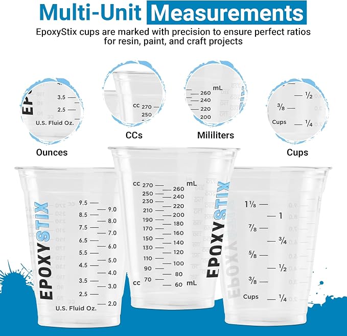 NEW SIZE 12oz Graduated Mixing Cups - Image 2