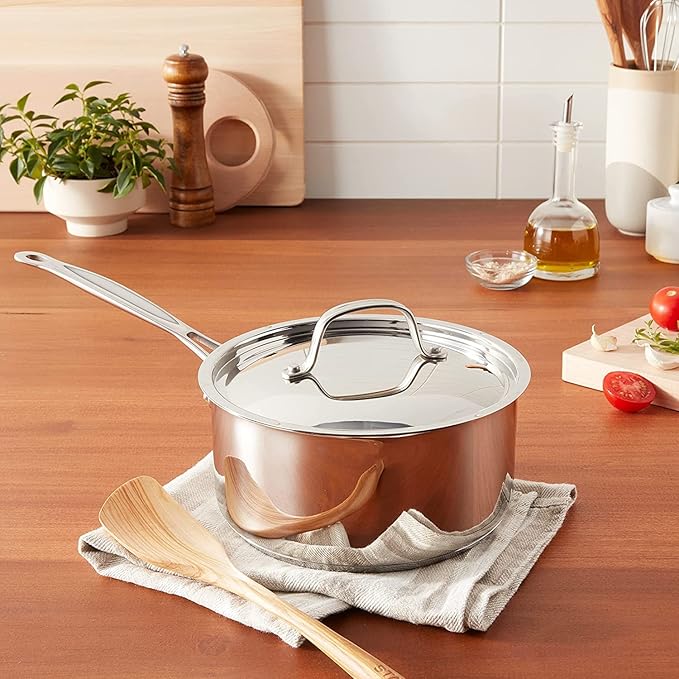 Cuisinart Saucepan w/Cover, Chef's-Classic Stainless Steel Cookware Collection - Image 2
