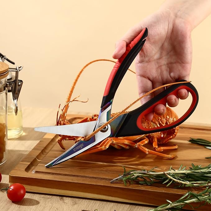 LIVINGO Heavy Duty Kitchen Scissors - Image 7