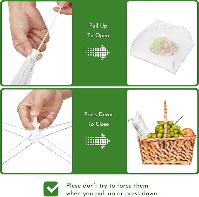 Mesh Food Covers for Outside - Image 5