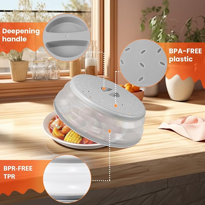 Large Collapsible Microwave Cover - Image 3