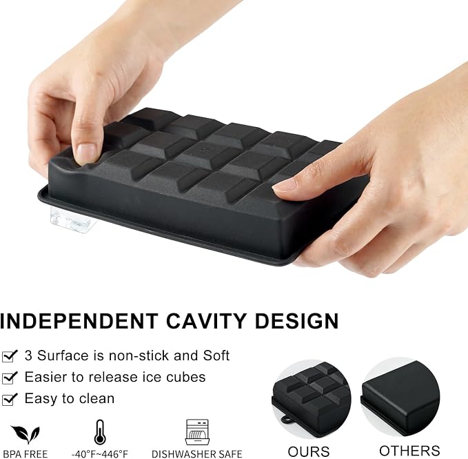 Premium Silicone Ice Cube Trays - Image 3